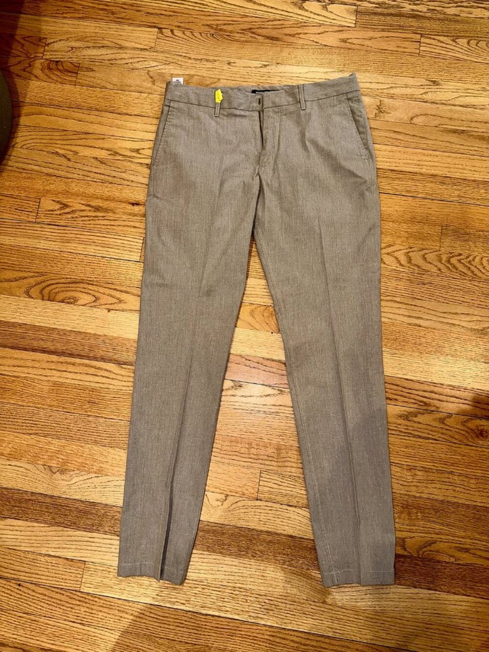 Nordstrom Slim Fit Grey Stretch Pants 34x34